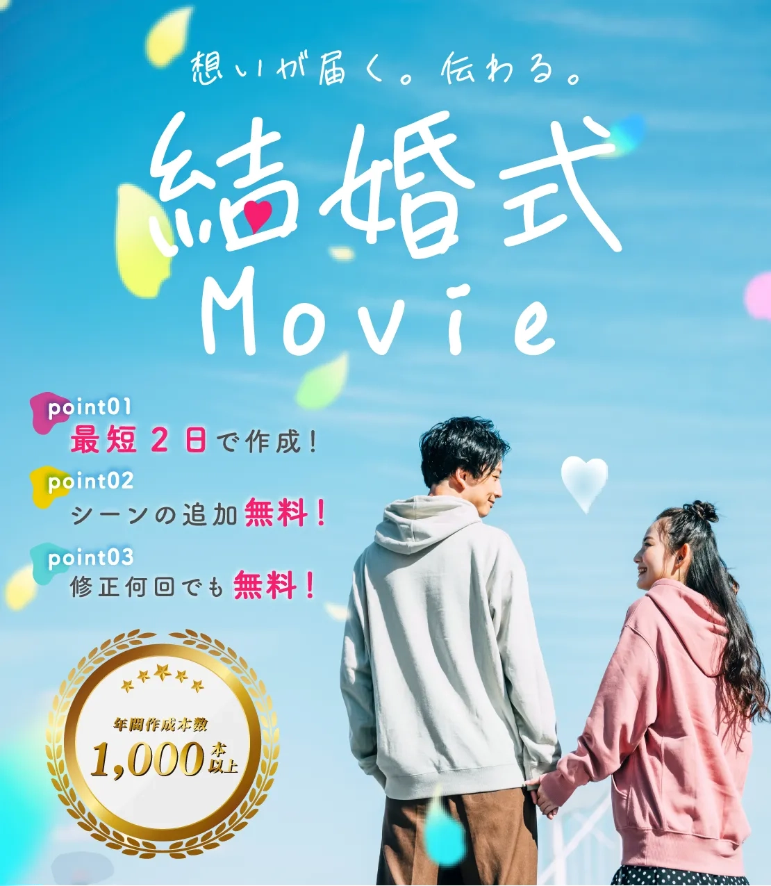 想いが届く結婚式ムービー