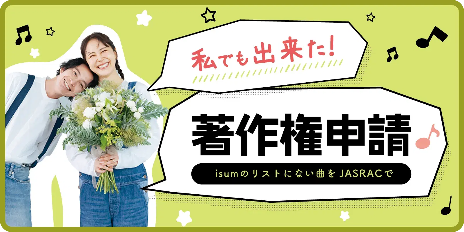 著作権申請の手順